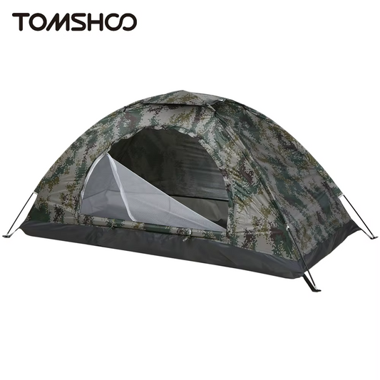  Tente de Camping ultralégère pour 1/2 personnes, monocouche, Portable, randonnée