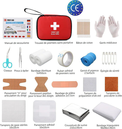 Mini Trousse Premier Secours 90 Pièces