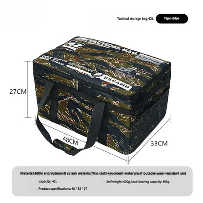 Sac de rangement de Camping tactique 30-42l